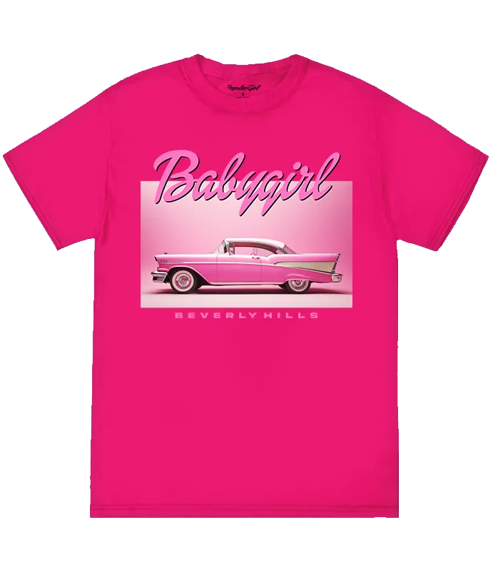 BABYGIRL PINK CAR