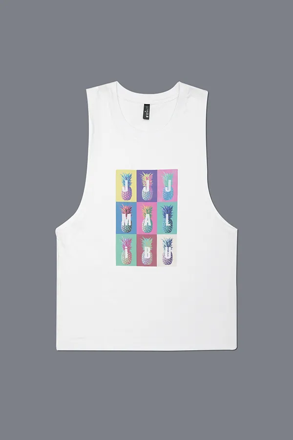 Bad Boy Tank Top - Pineapple Pop Art