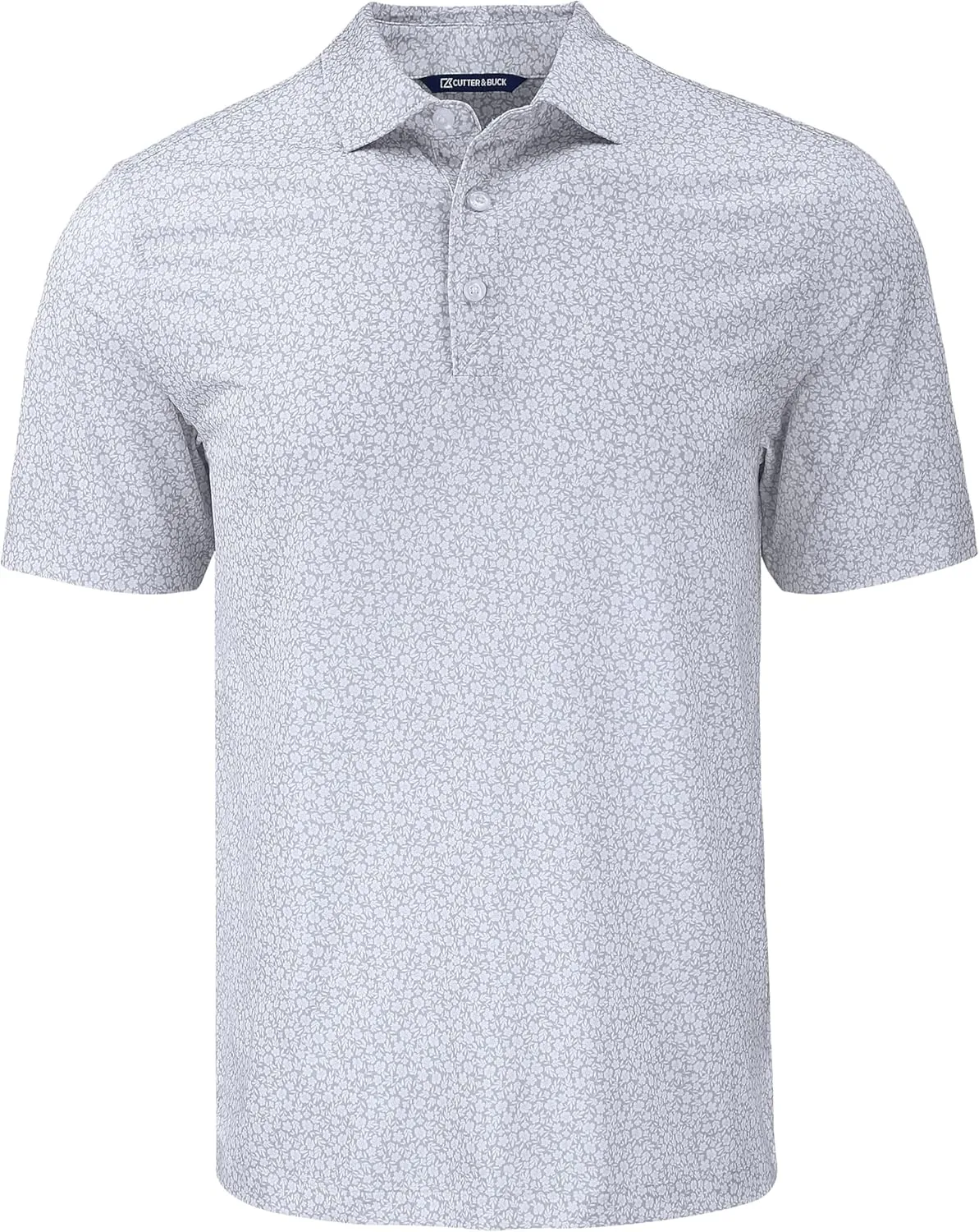 Cutter & Buck Pike Eco Flora Print Mens Polo