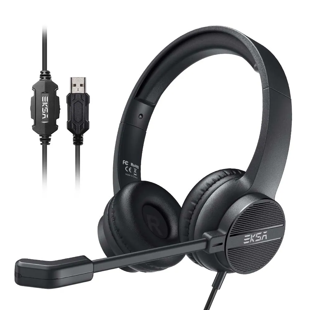 EKSAtelecom® H12E Environmental Noise Cancelling Headset