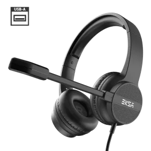 EKSAtelecom® H12E Environmental Noise Cancelling Headset