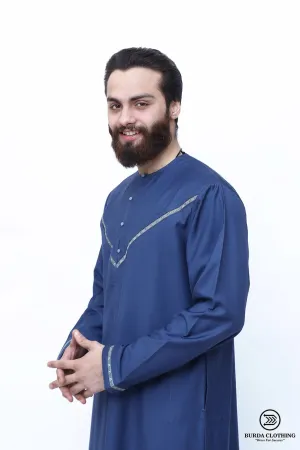 Emirati Adult Thobe (Blue Edition)