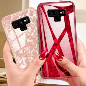 Galaxy Note 9 Dream Shell Series Textured Marble Case