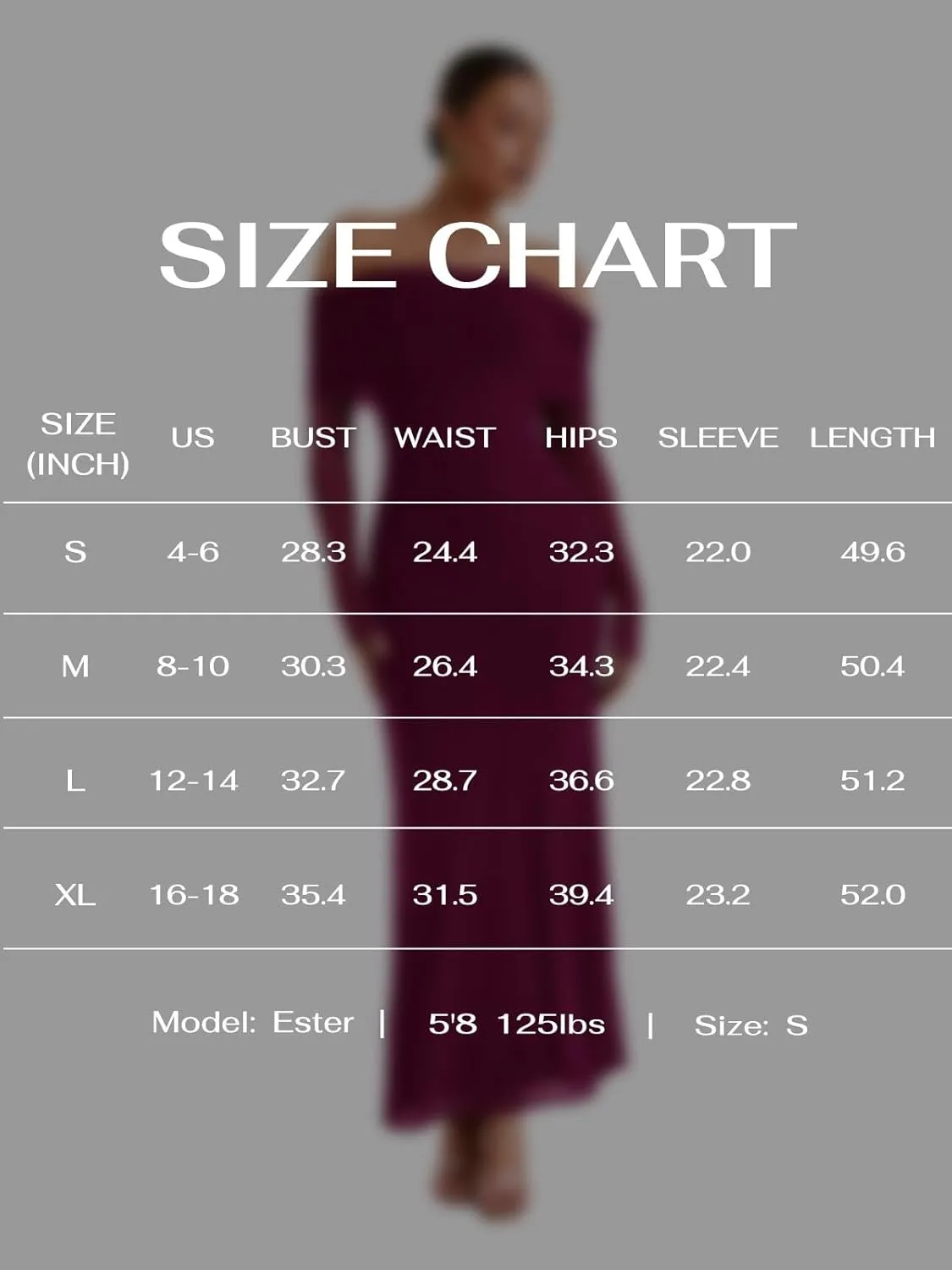 REORIA Women Off Shoulder Long Sleeve Dress Elegant Sexy Stretch Mesh Double Lined Slim Trendy Long Dresses