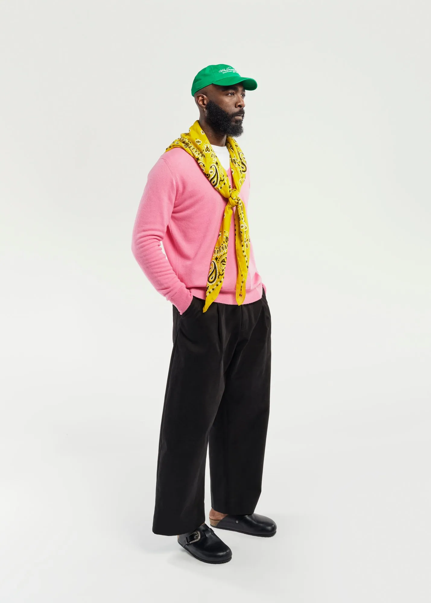 V-NECK | PARSON PINK