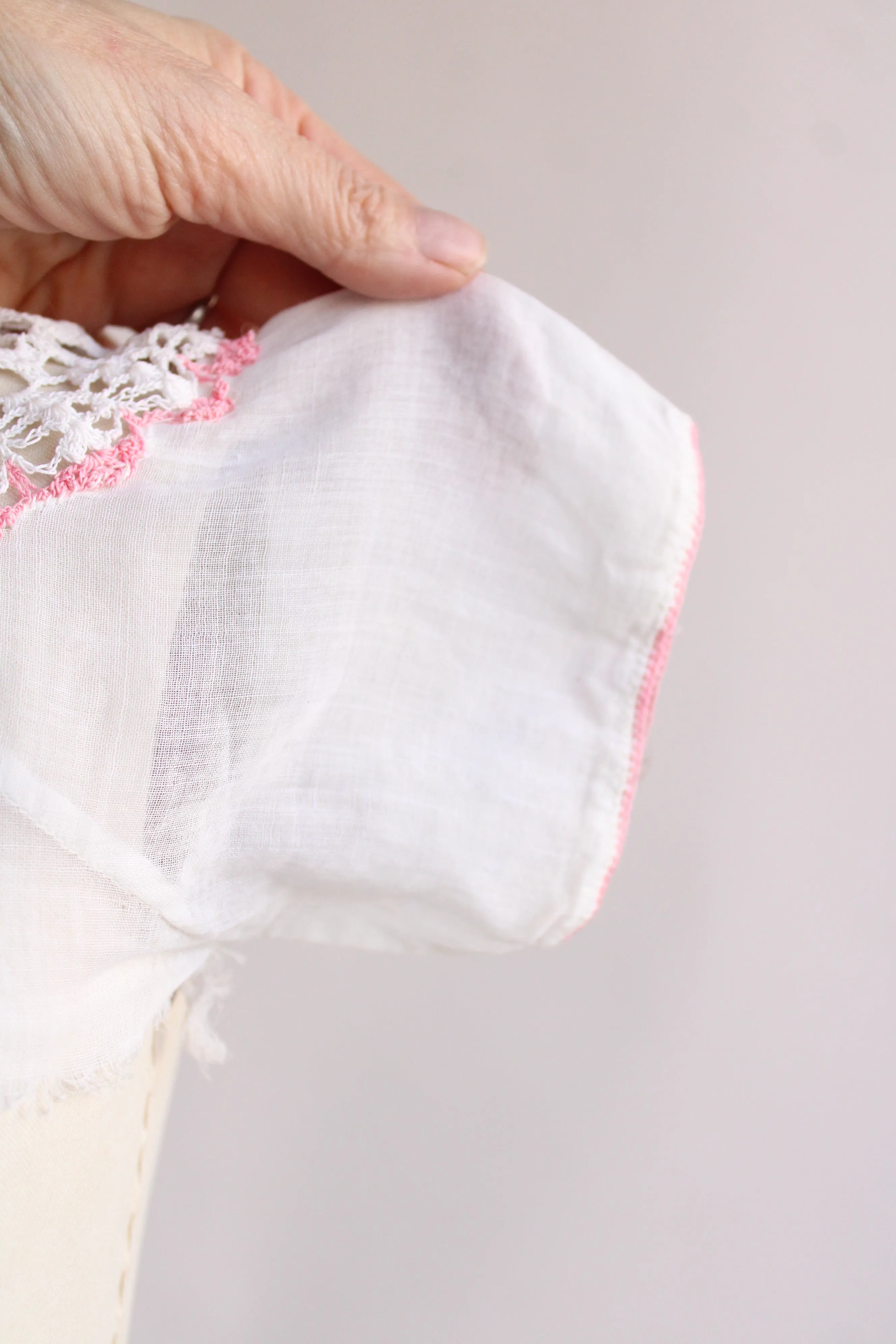 Vintage Edwardian Childs Camisole Collar