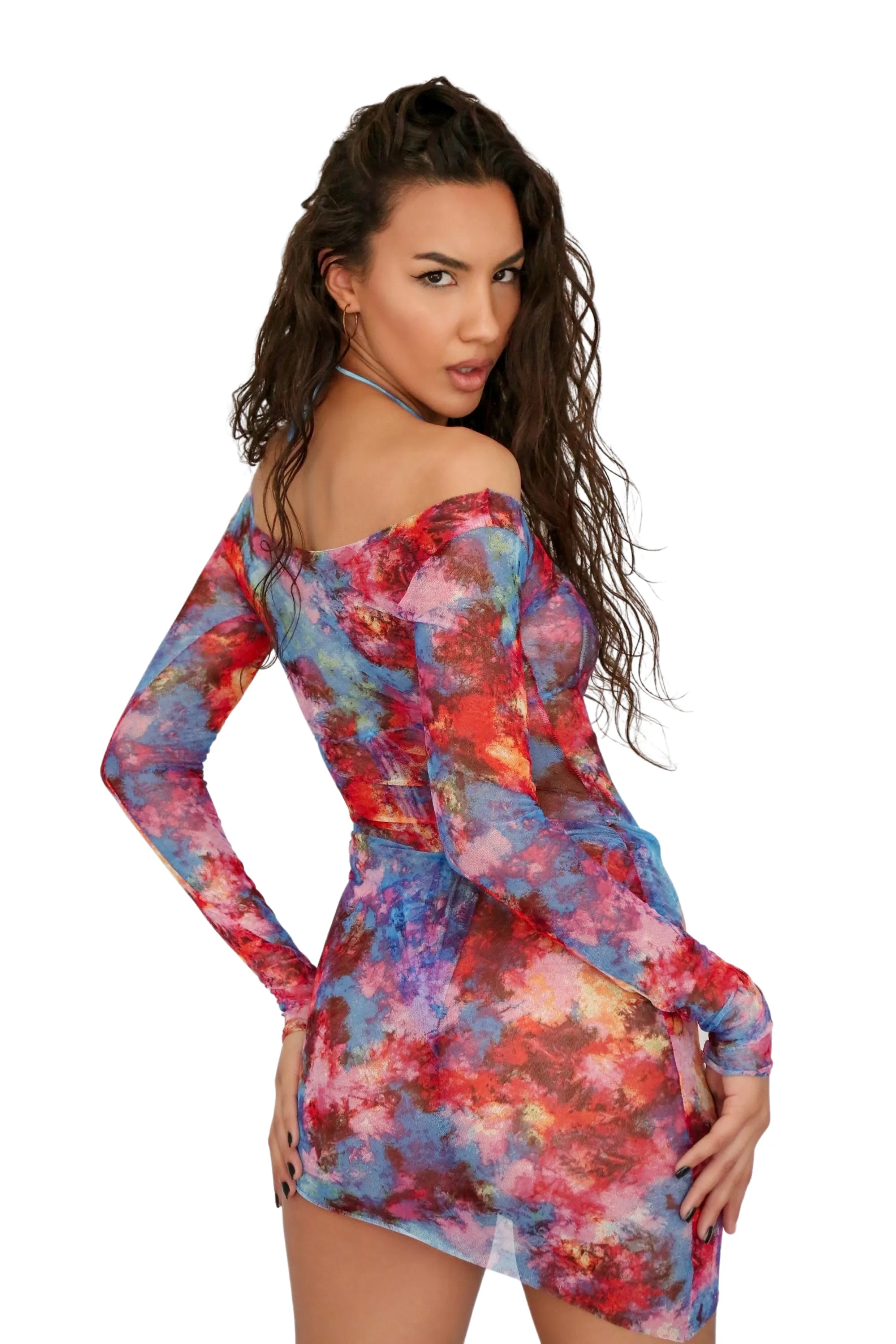 YANIS MINI MESH DRESS